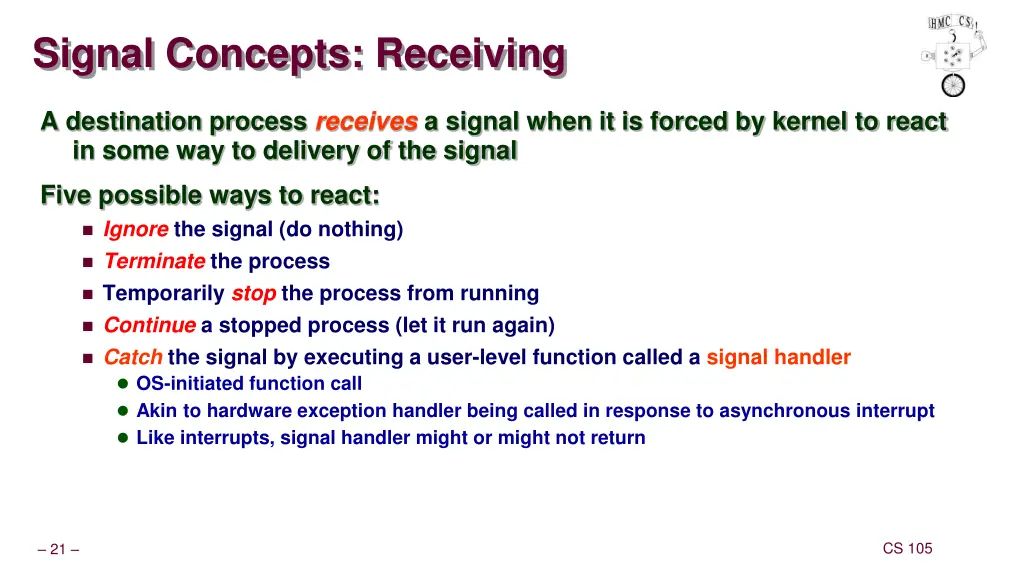 signal concepts receiving