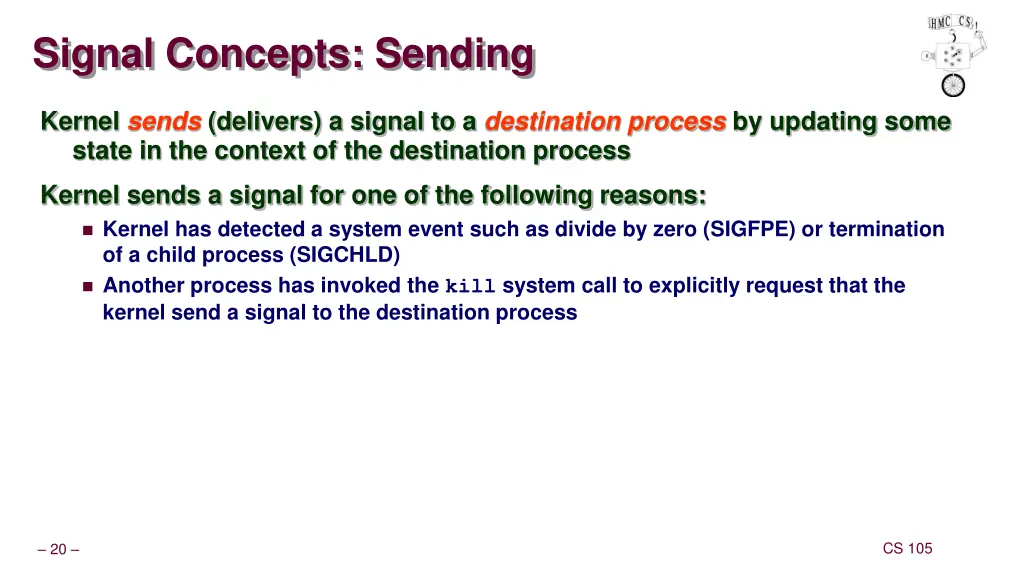 signal concepts sending