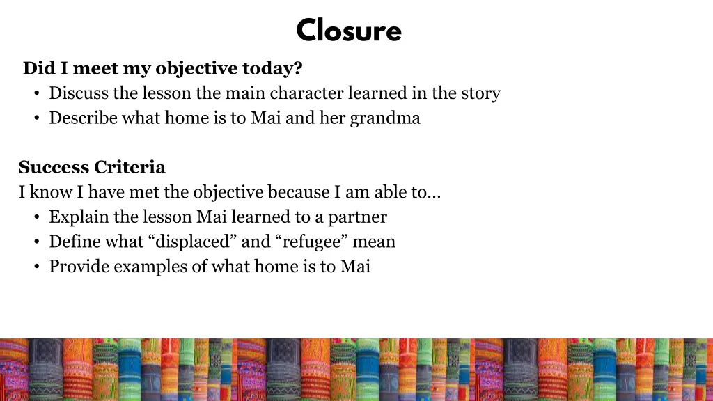 closure