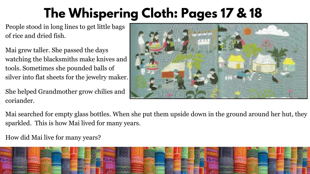 the whispering cloth pages 17 18