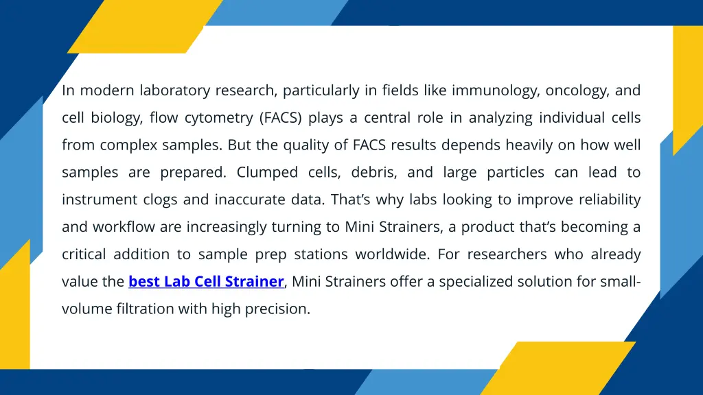 in modern laboratory research particularly