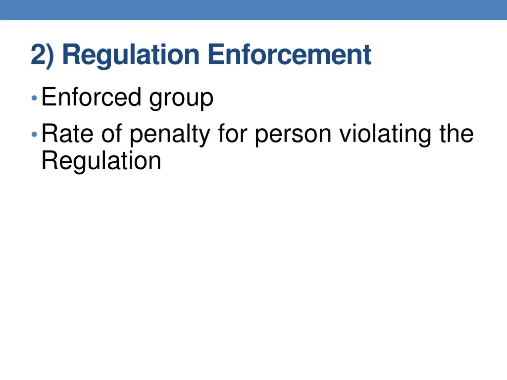 2 regulation enforcement enforced group rate
