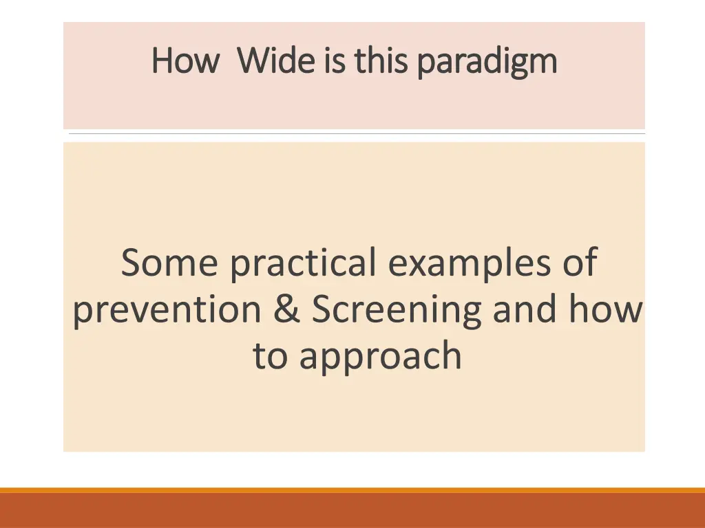 how how wide is this paradigm wide is this