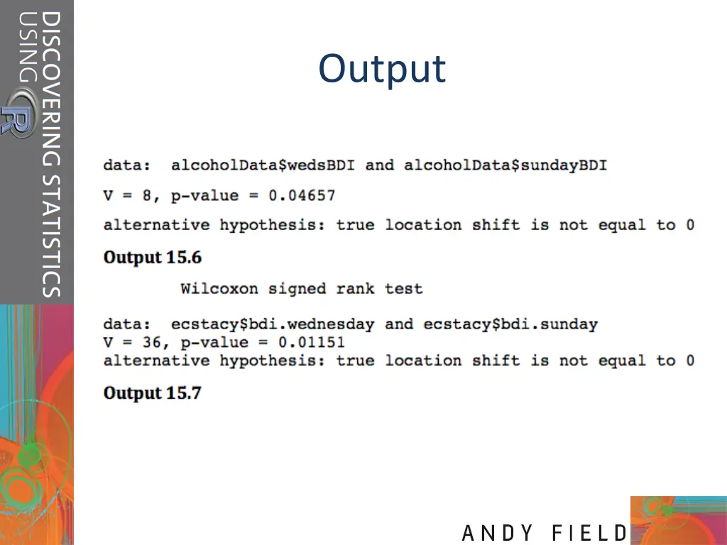 output