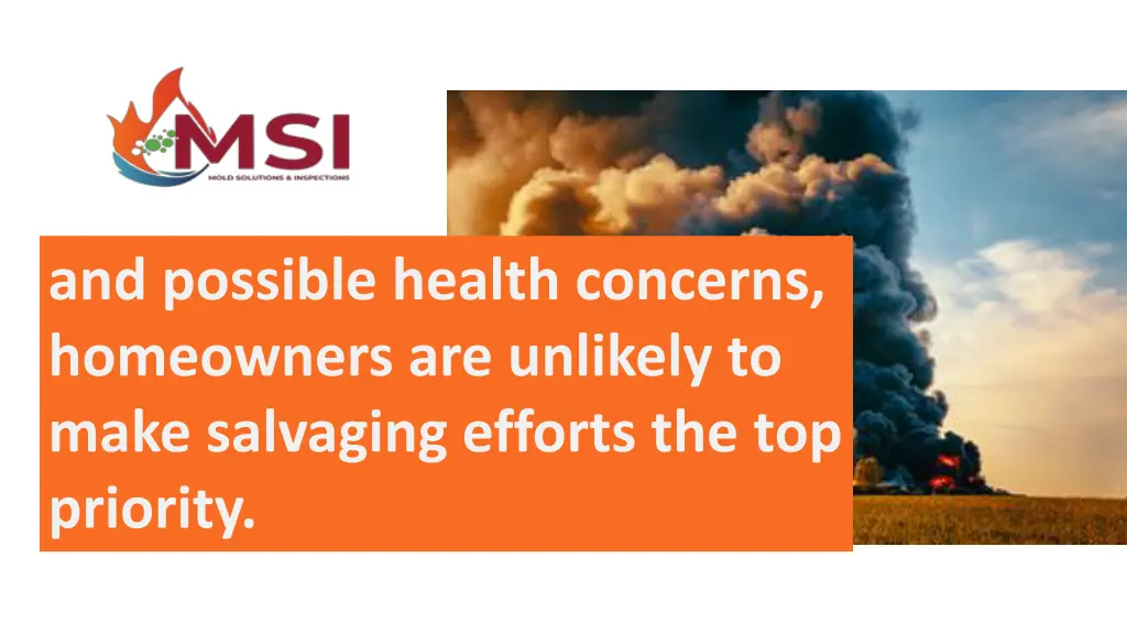 and possible health concerns homeowners