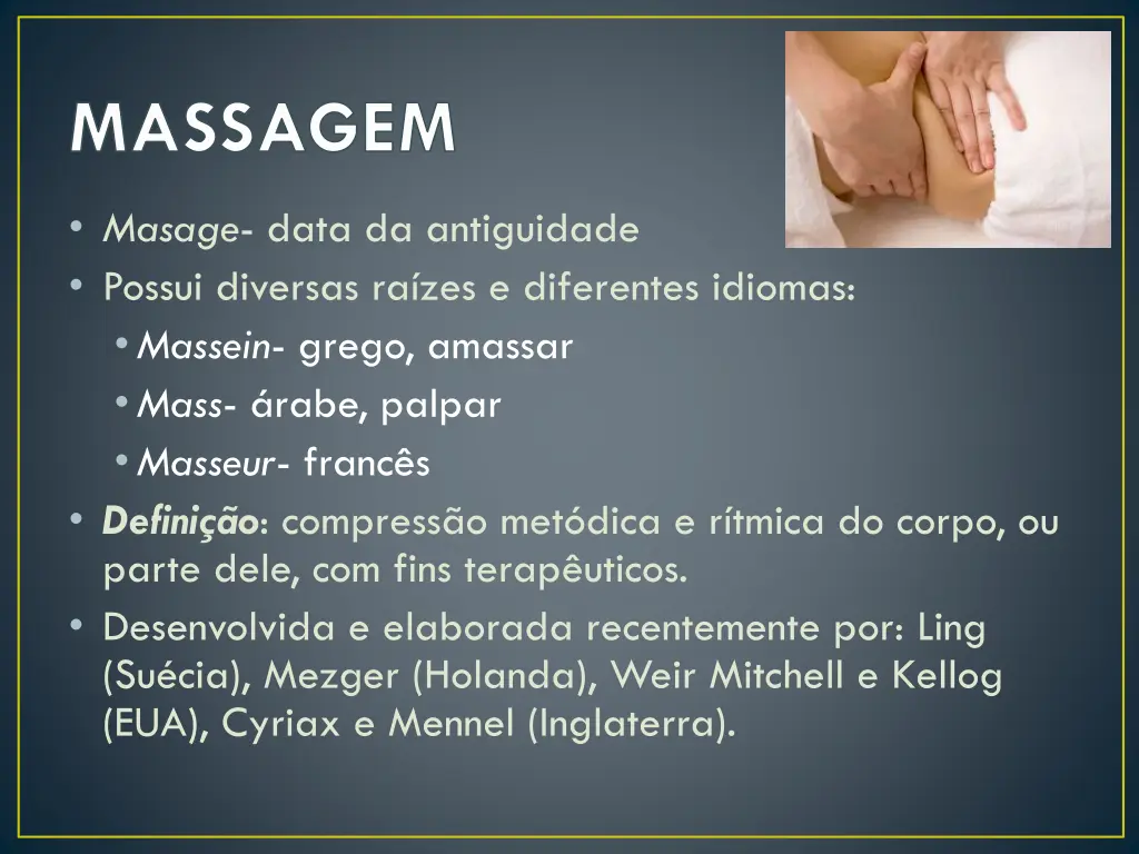 massagem