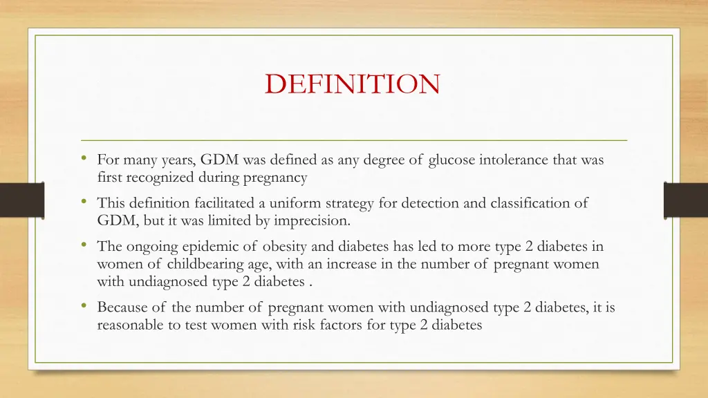 definition