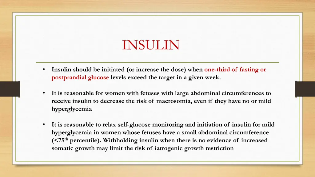 insulin