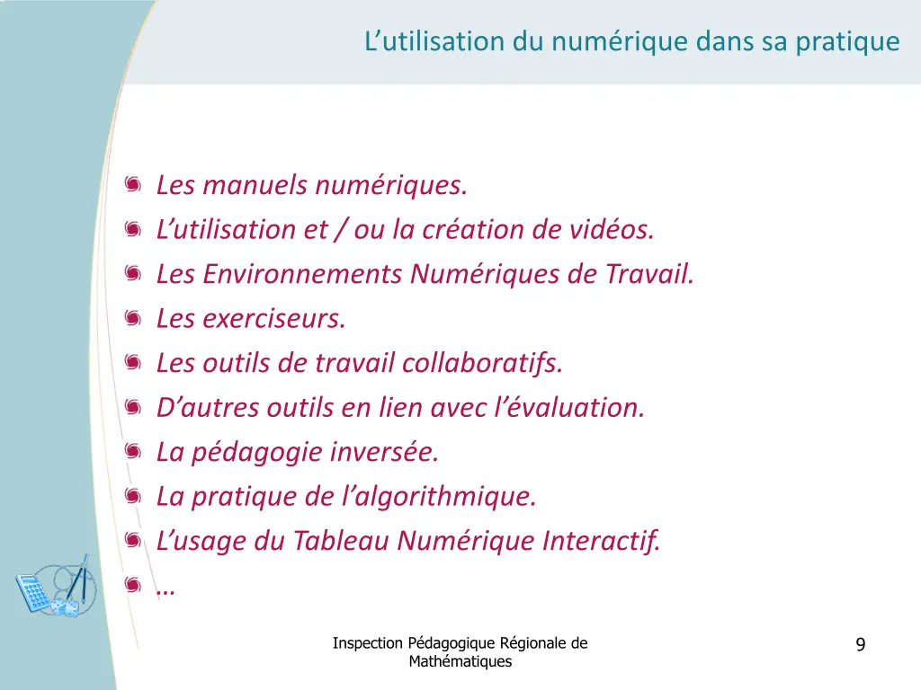 l utilisation du num rique dans sa pratique