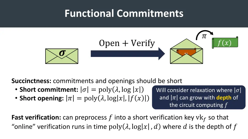functional commitments 6