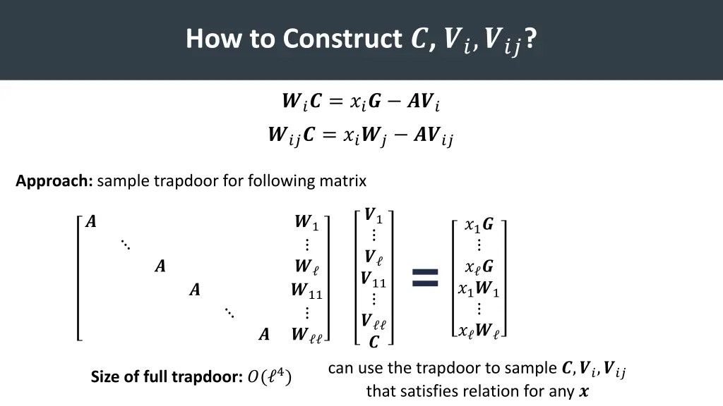 how to construct