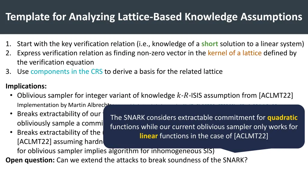 template for analyzing lattice based knowledge 2