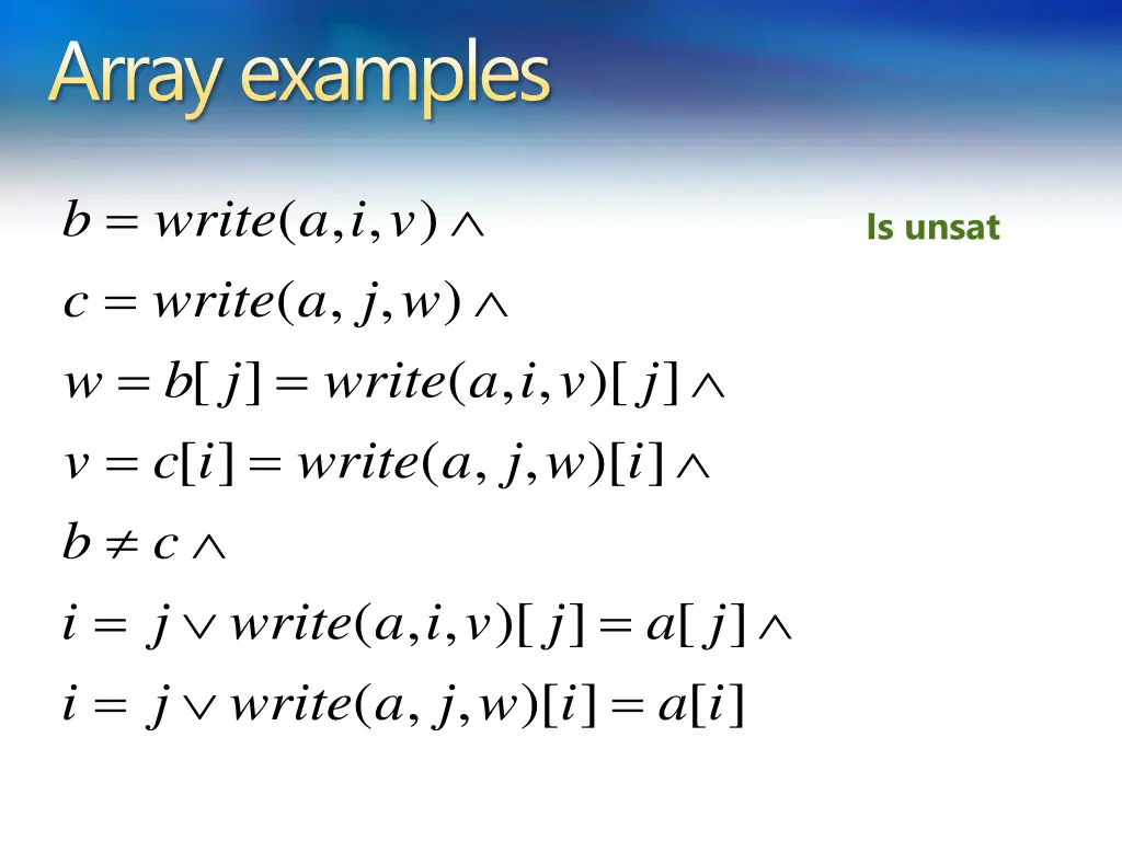 array examples 4
