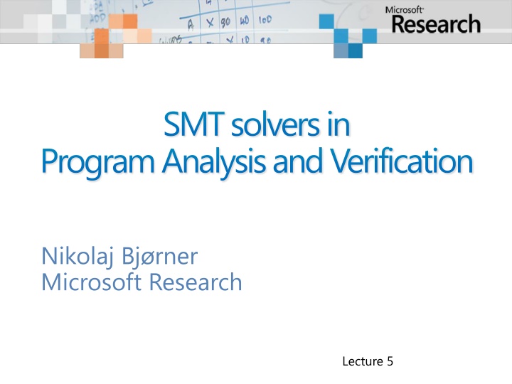 smt solvers in