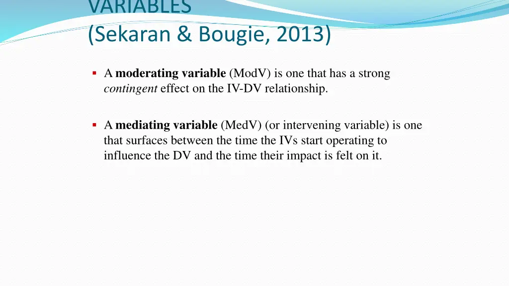 variables sekaran bougie 2013 1