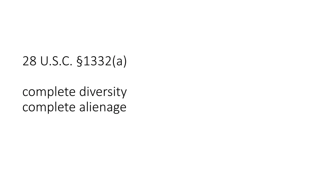 28 u s c 1332 a
