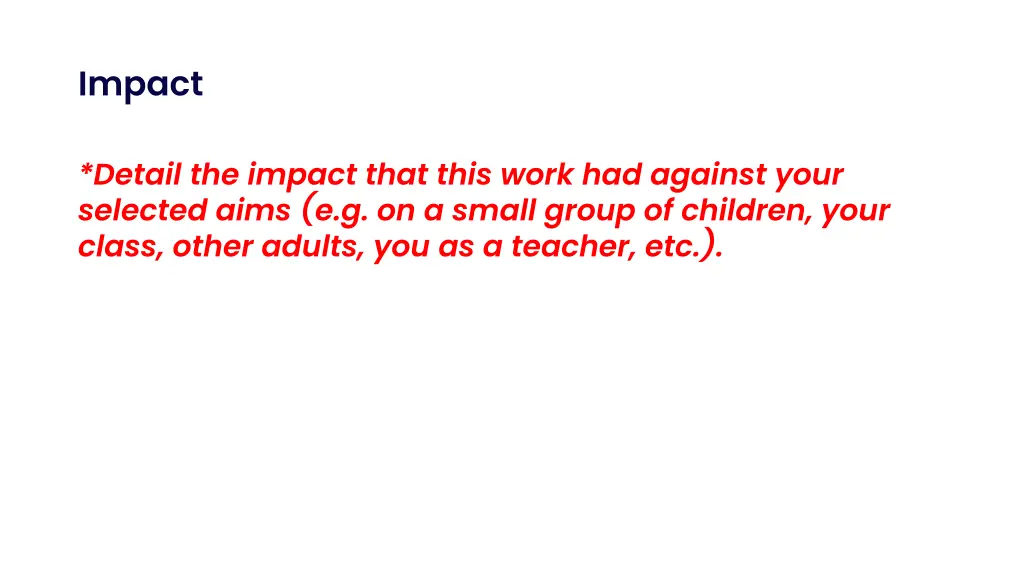 impact
