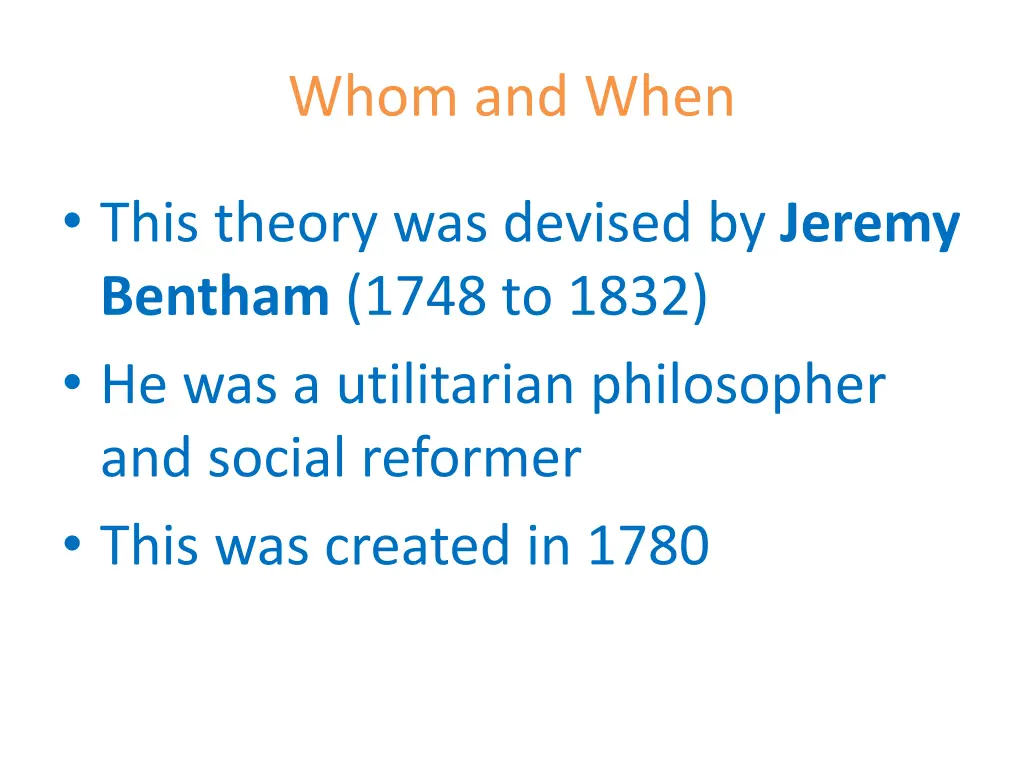 whom and when