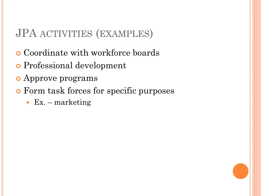 jpa activities examples