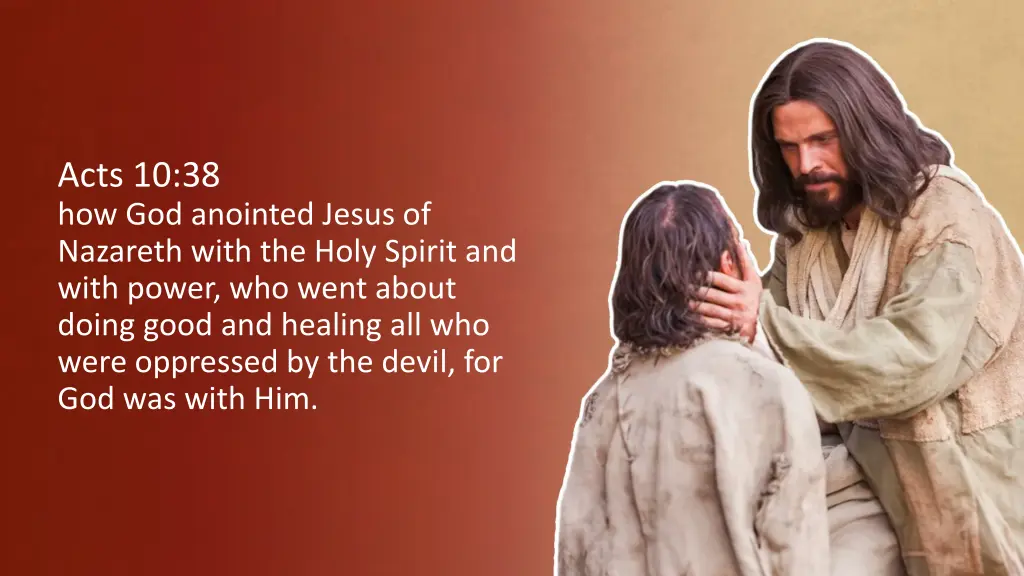 acts 10 38 how god anointed jesus of nazareth