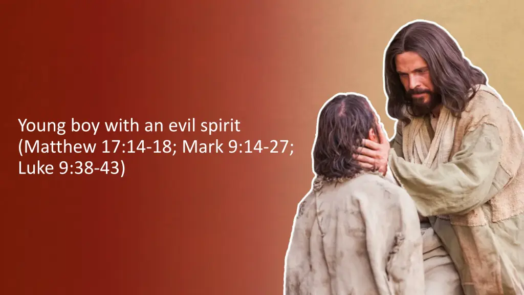 young boy with an evil spirit matthew