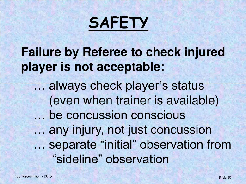 safety 2