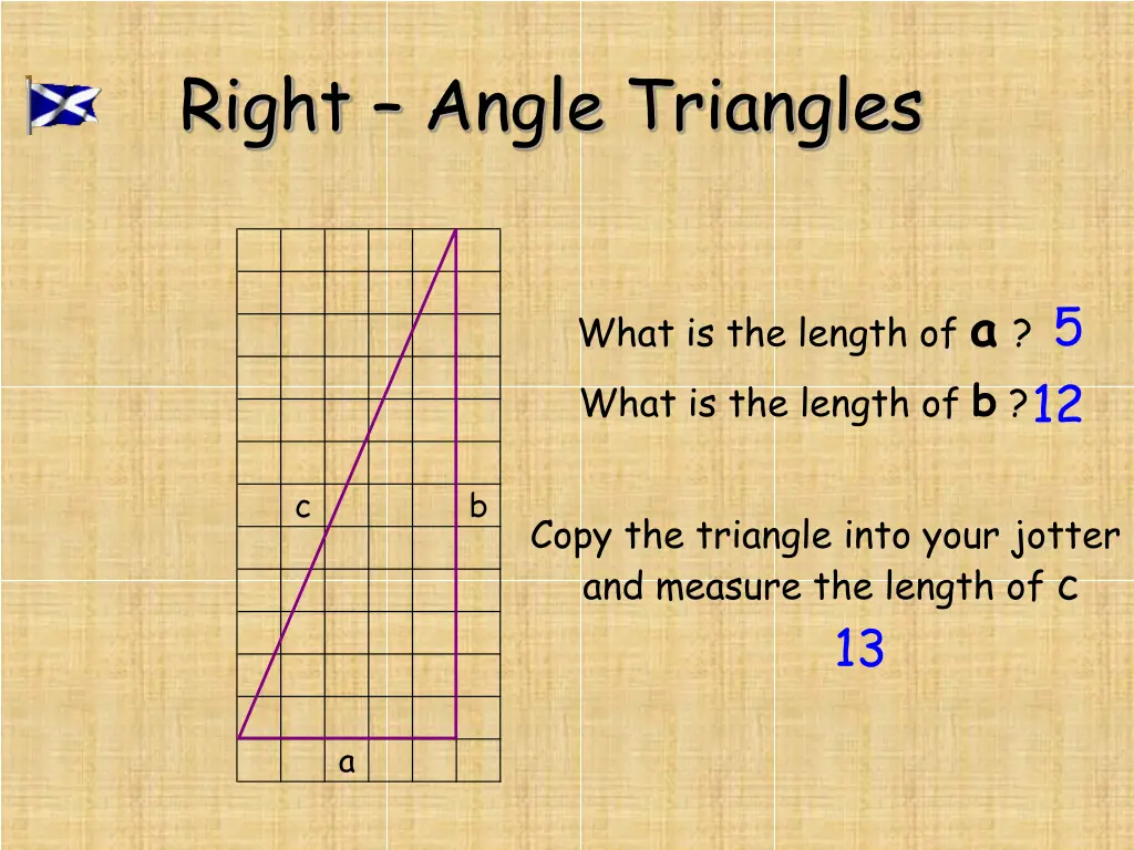 right angle triangles 3