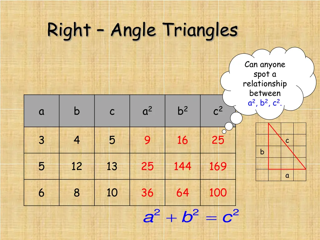 right angle triangles 5