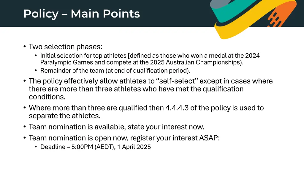 policy main points 1