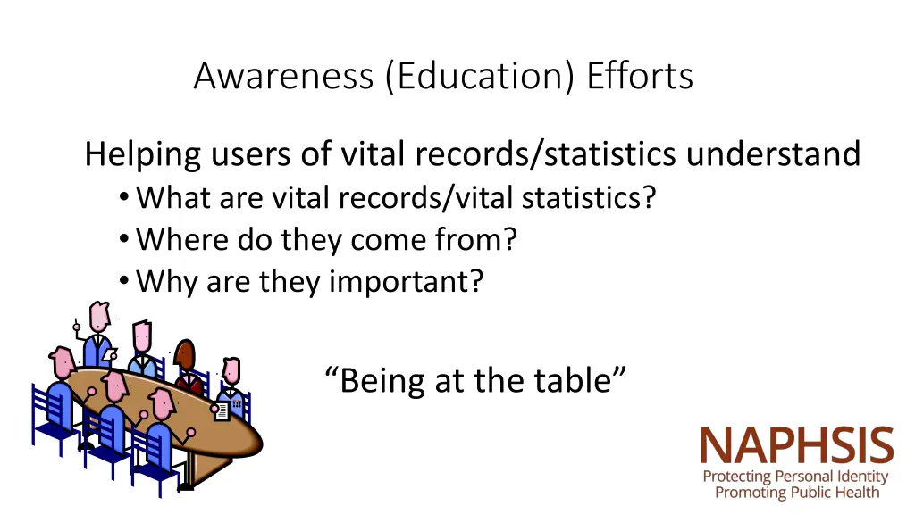awareness education efforts