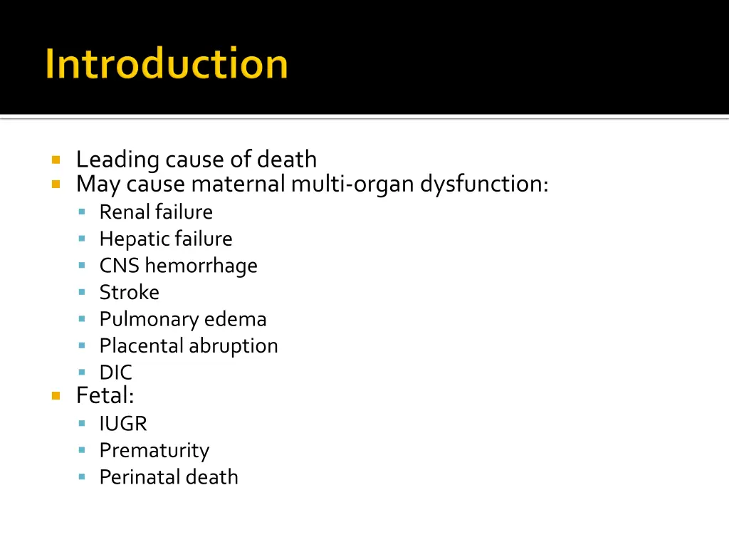 leading cause of death may cause maternal multi