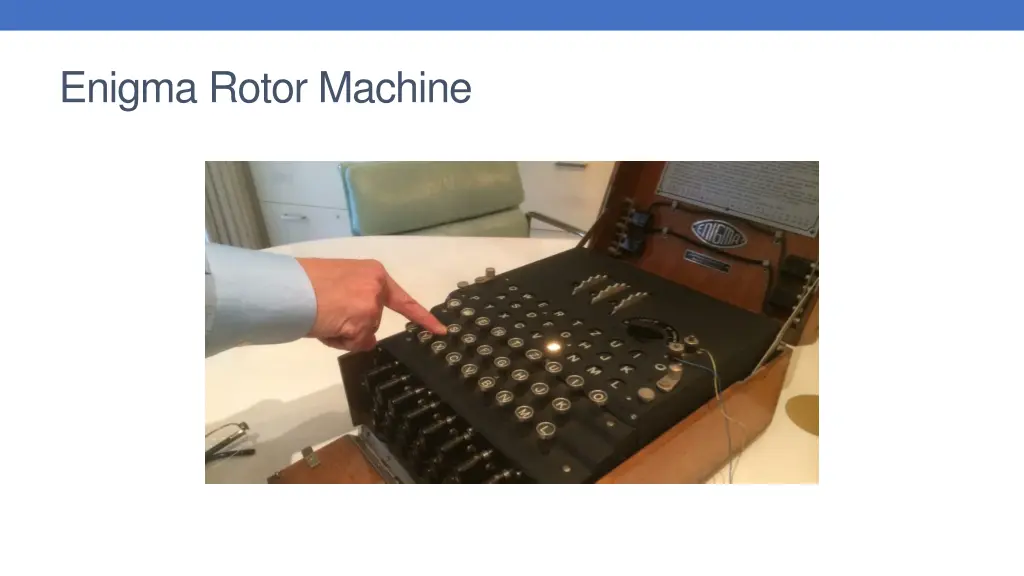 enigma rotor machine