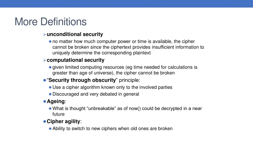 more definitions