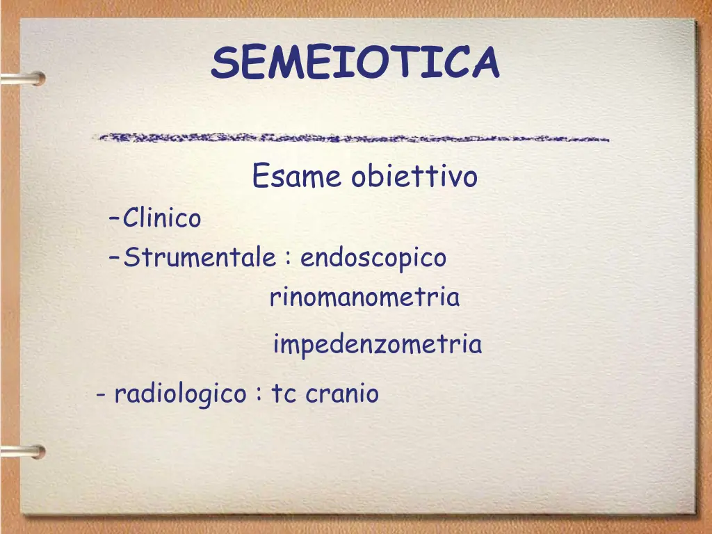 semeiotica