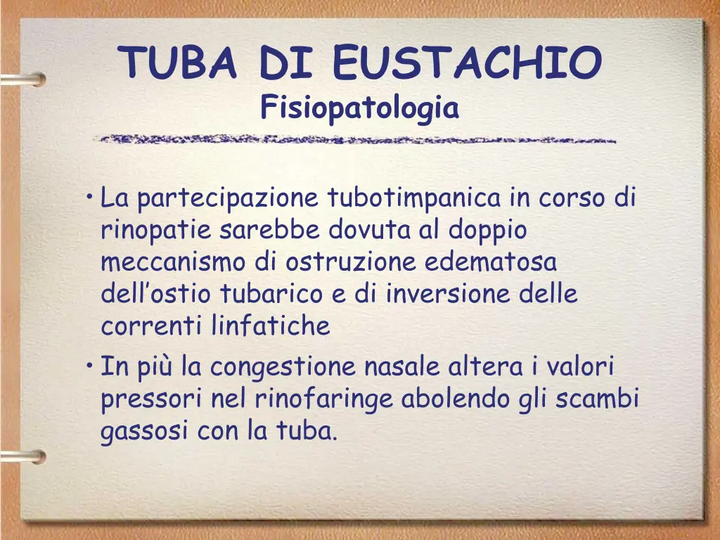 tuba di eustachio fisiopatologia 2