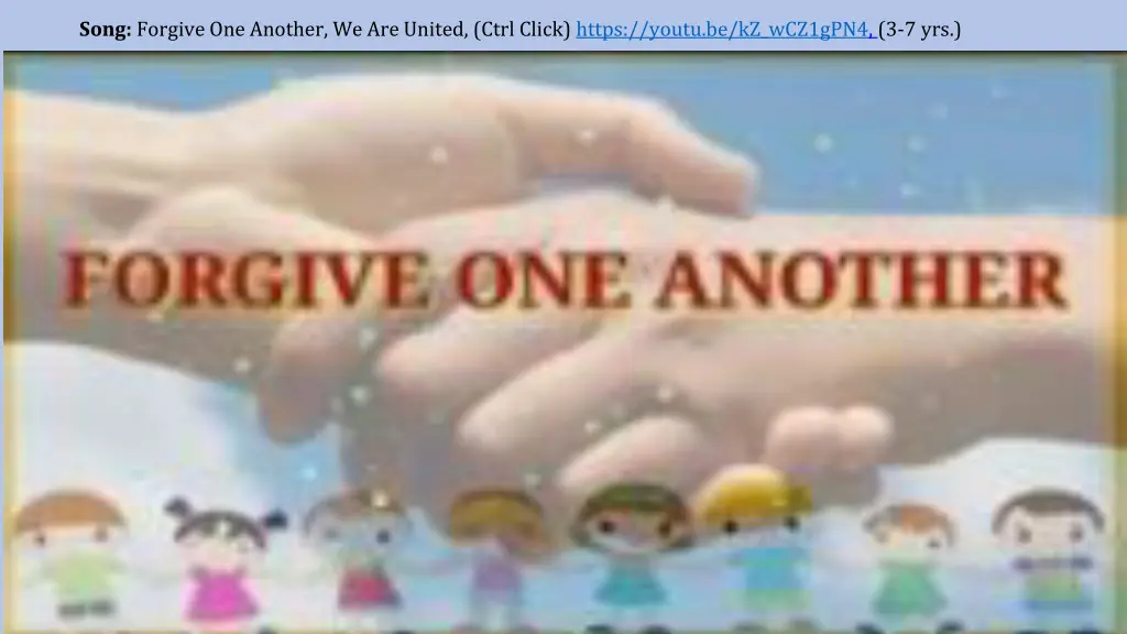 song forgive one another we are united ctrl click