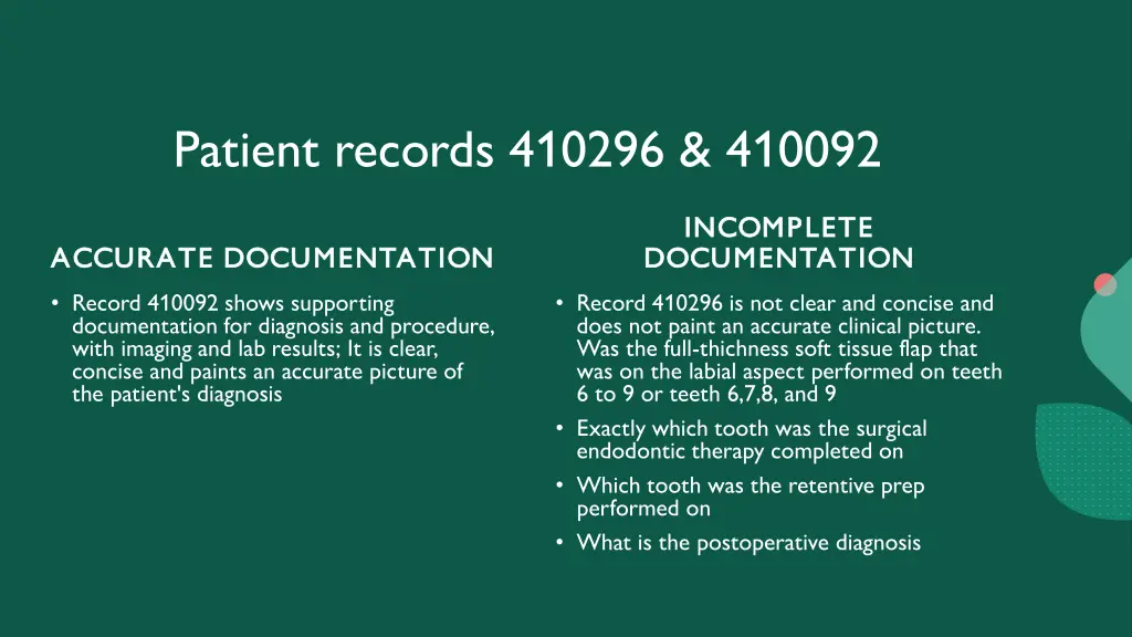 patient records 410296 410092