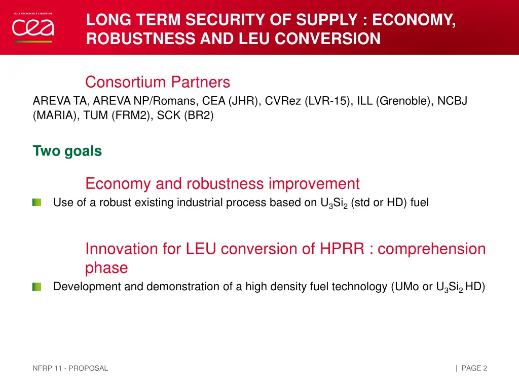 long term security of supply economy robustness