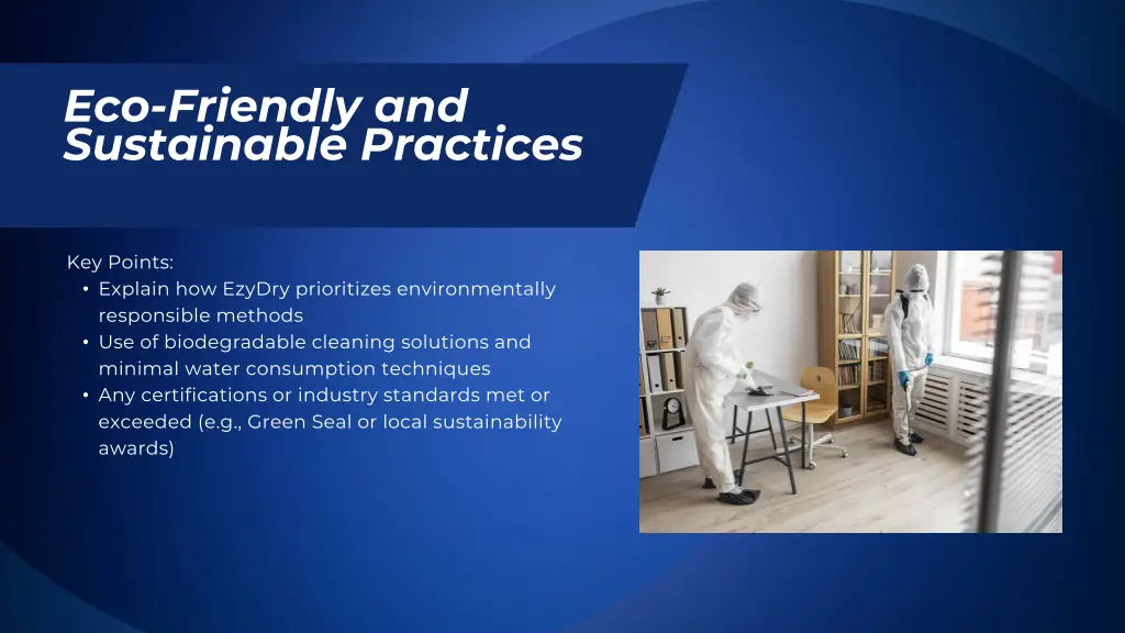 eco friendly and sustainable practices
