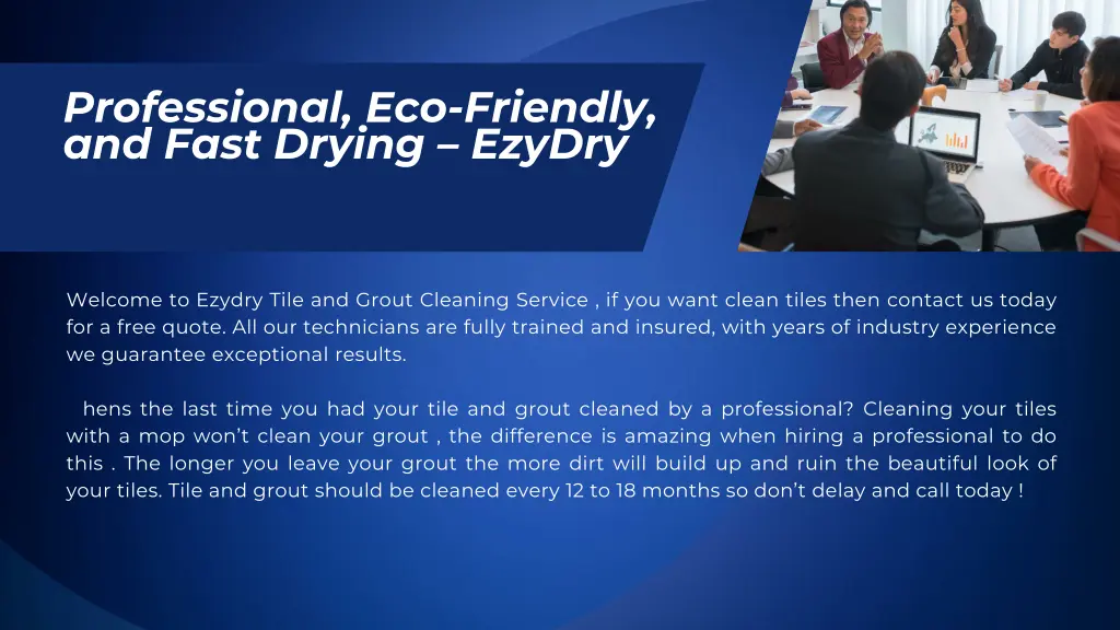 professional eco friendly and fast drying ezydry