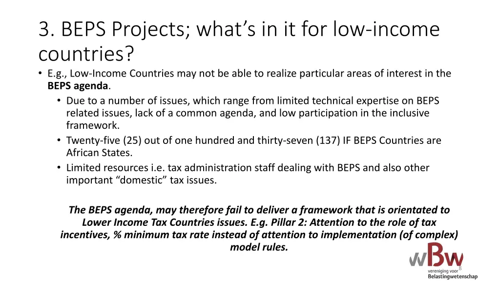3 beps projects what s in it for low income