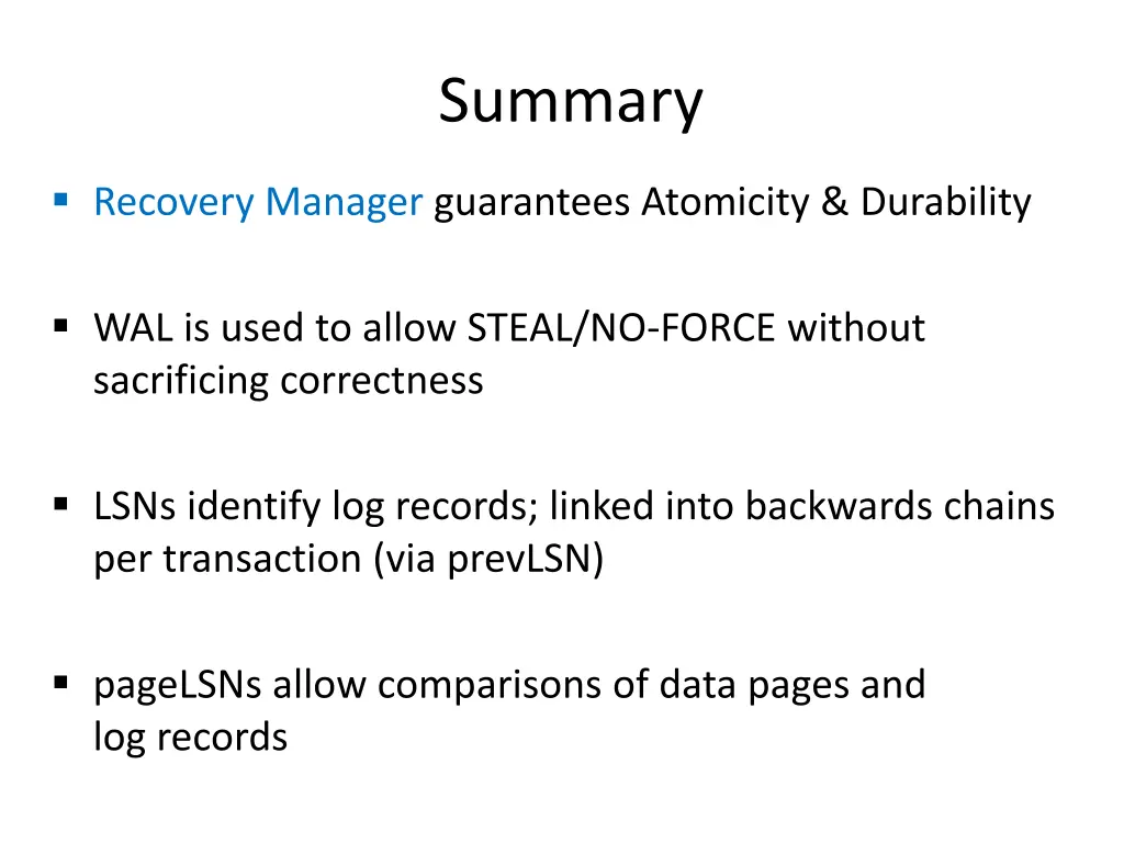 summary