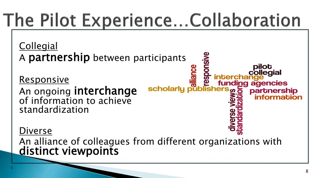 collegial a partnership