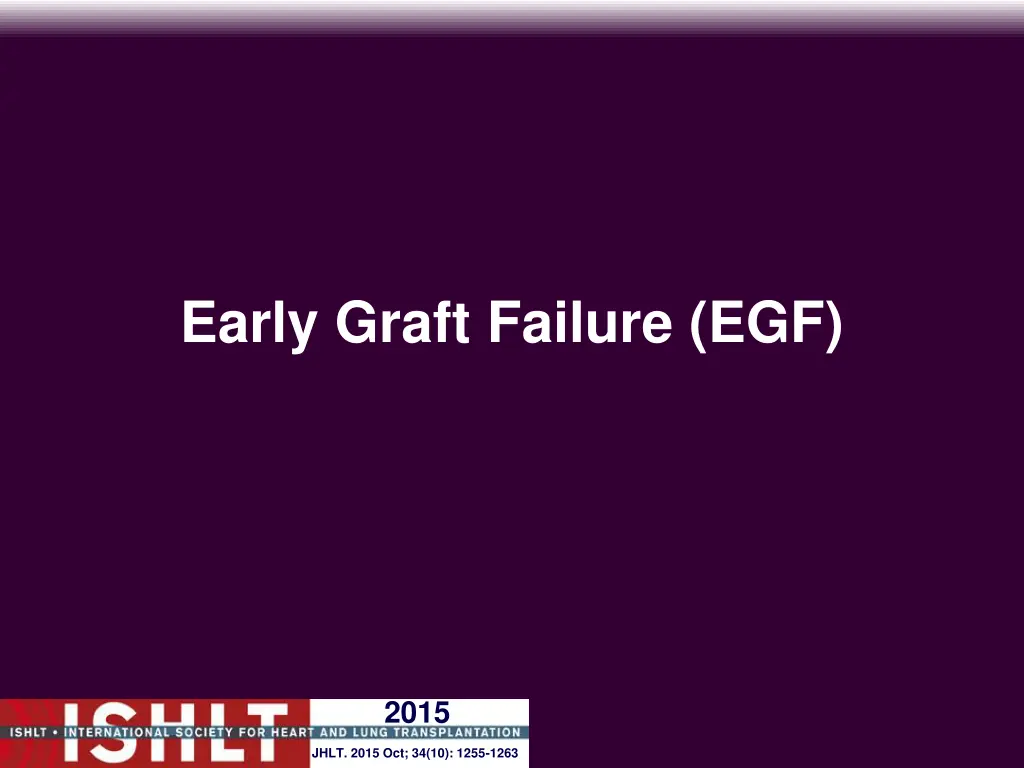 early graft failure egf