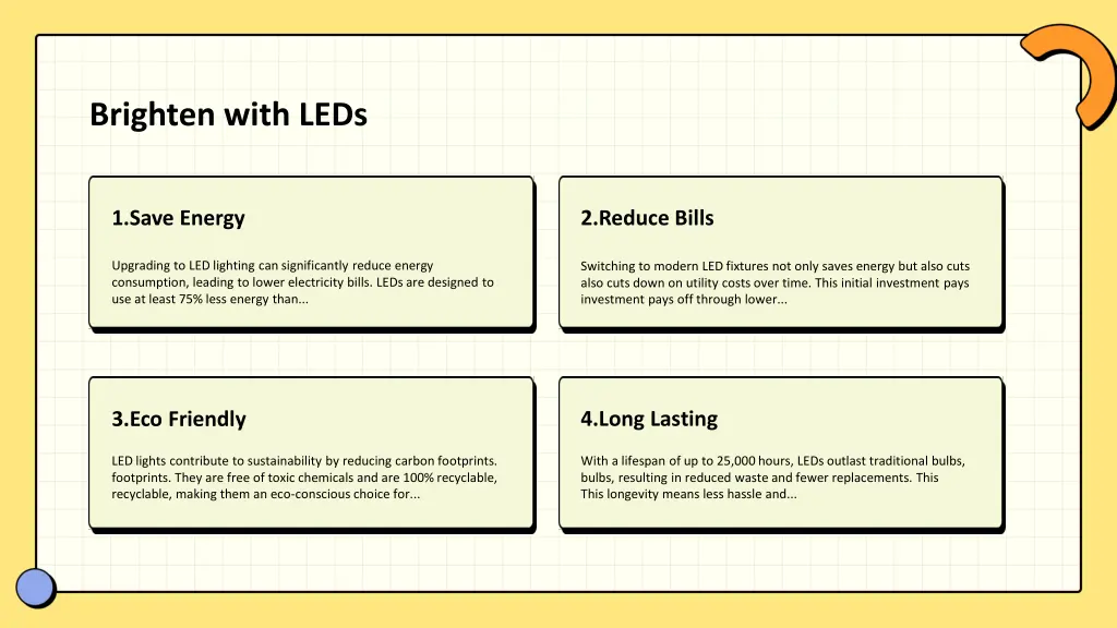 brighten with leds