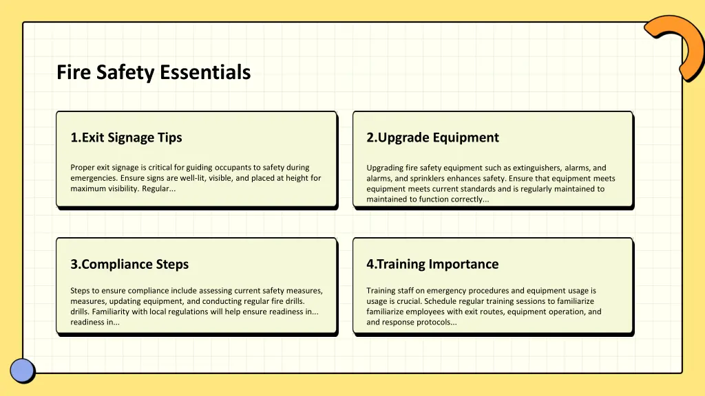fire safety essentials