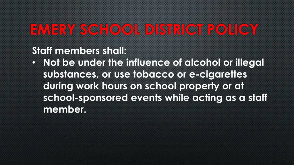 emery school district policy 4