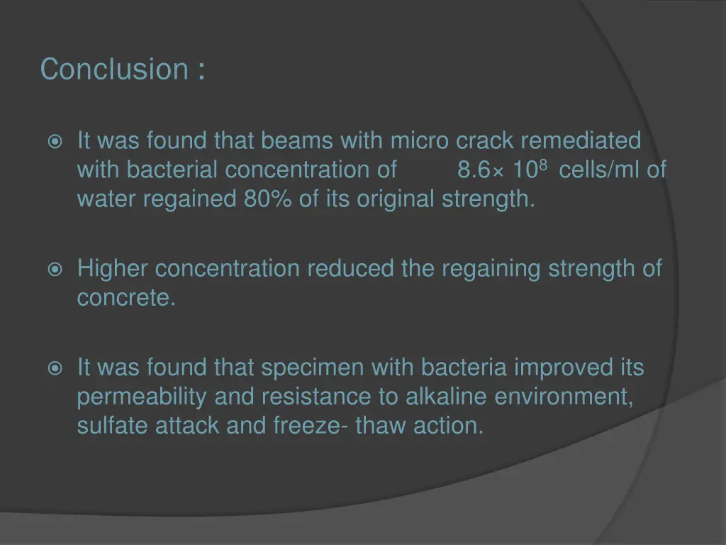 conclusion