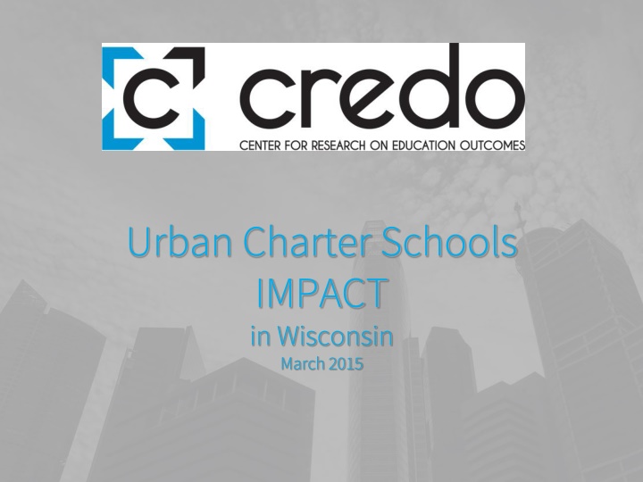 urban charter schools impact in wisconsin march