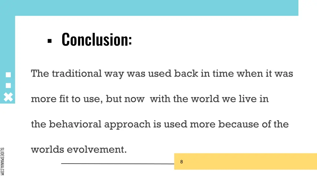 conclusion